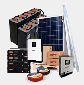 Kit solar 24v